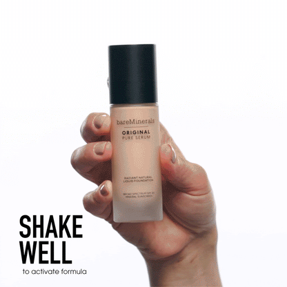 ORIGINAL Pure Serum Radiant Natural Liquid Foundation Mineral SPF 20